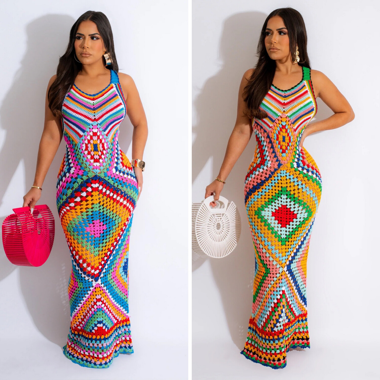 Crochet Maxi Dress