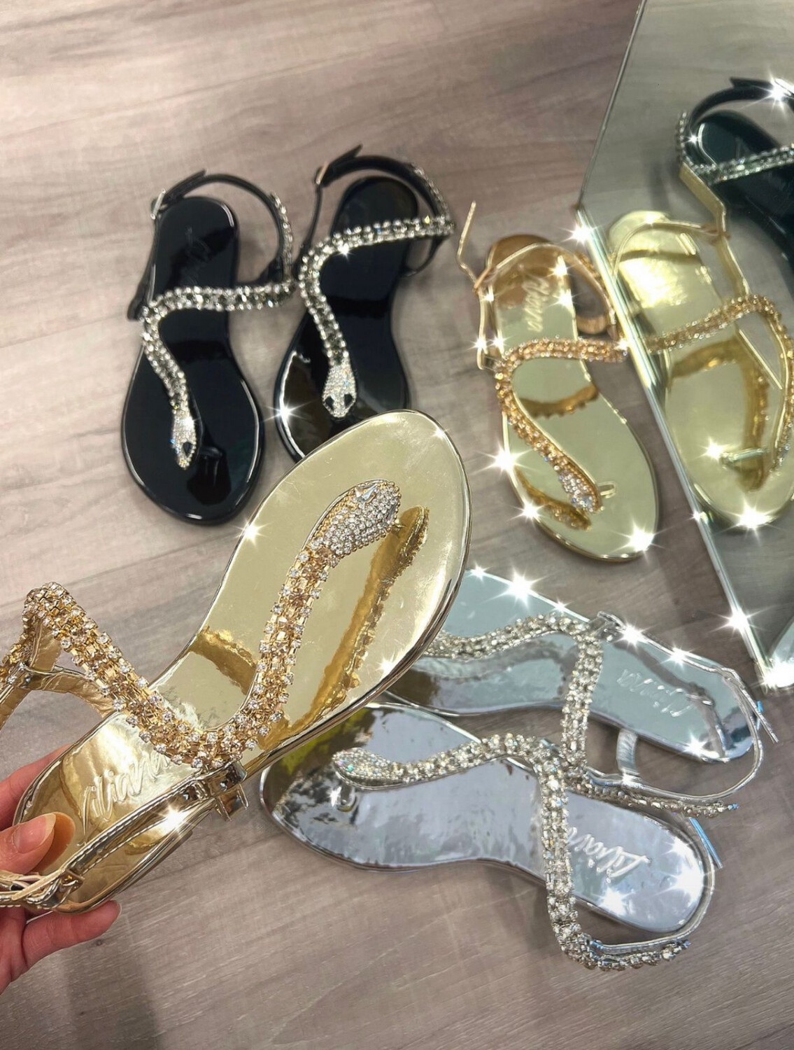 Snake Sandals