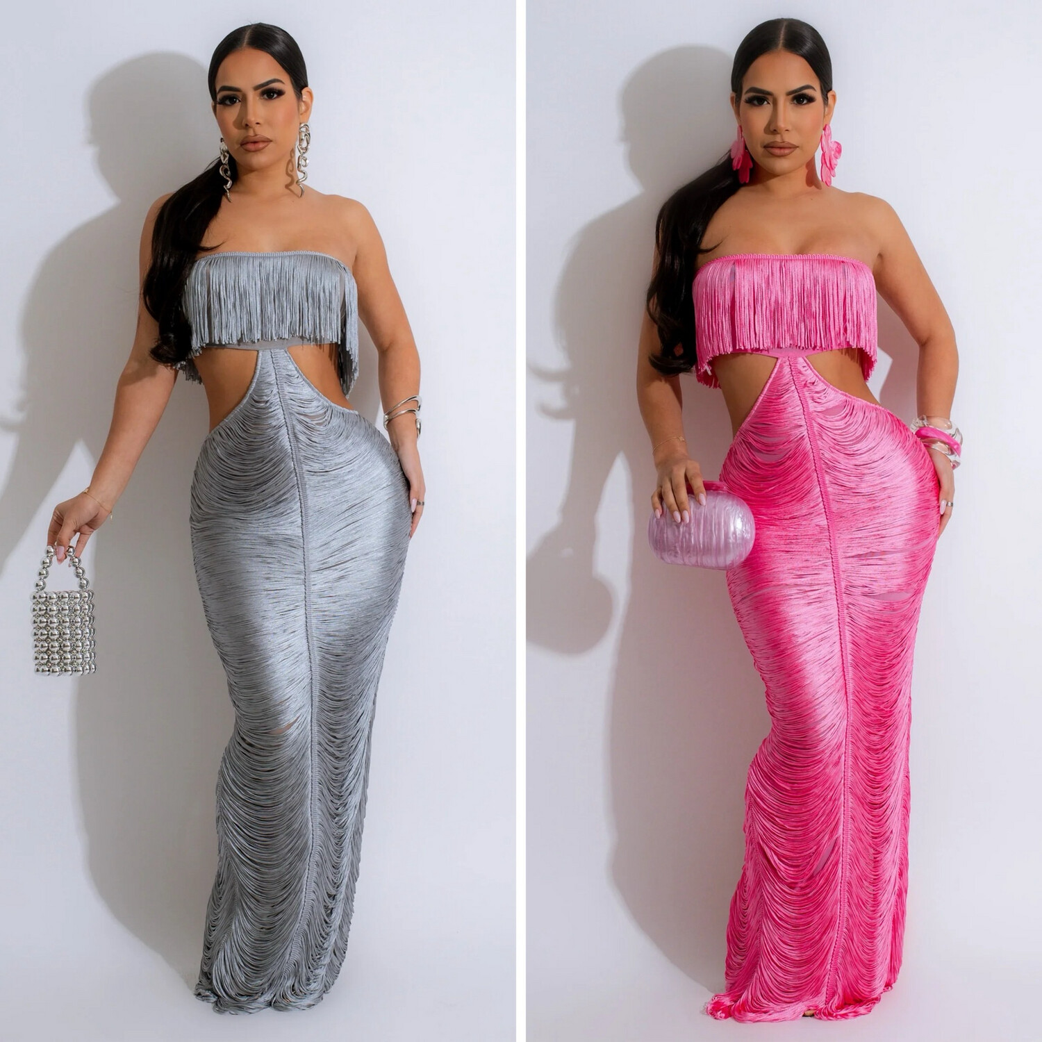 Pat Fringe Dress