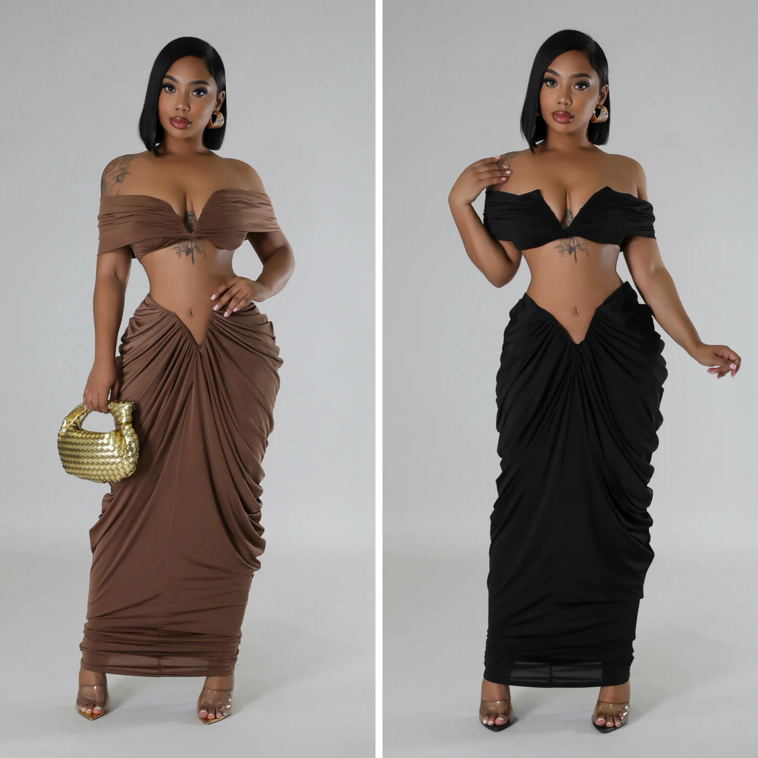 Waterfall Skirt Set