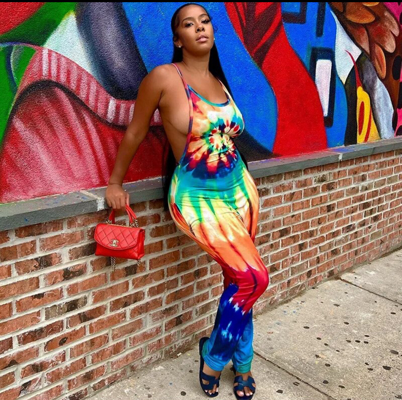 Tie-Dye Jumpsuit