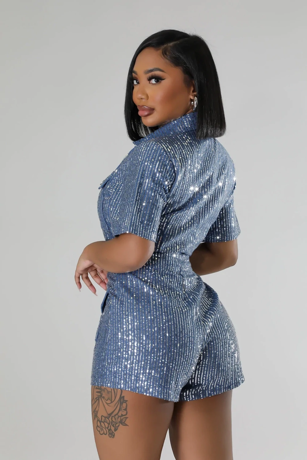 Sliver Fox Jumpsuit