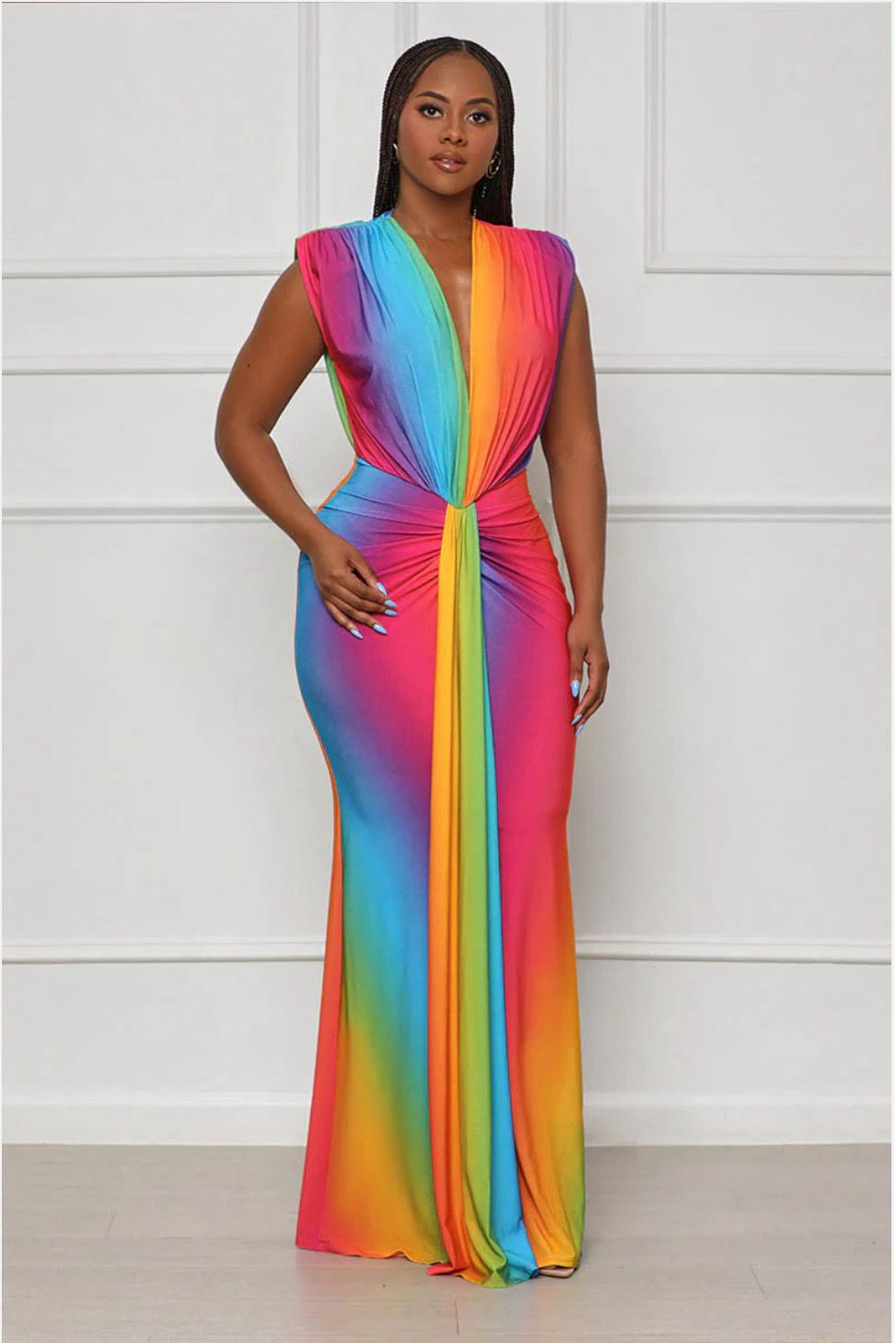 Drop Front Dress