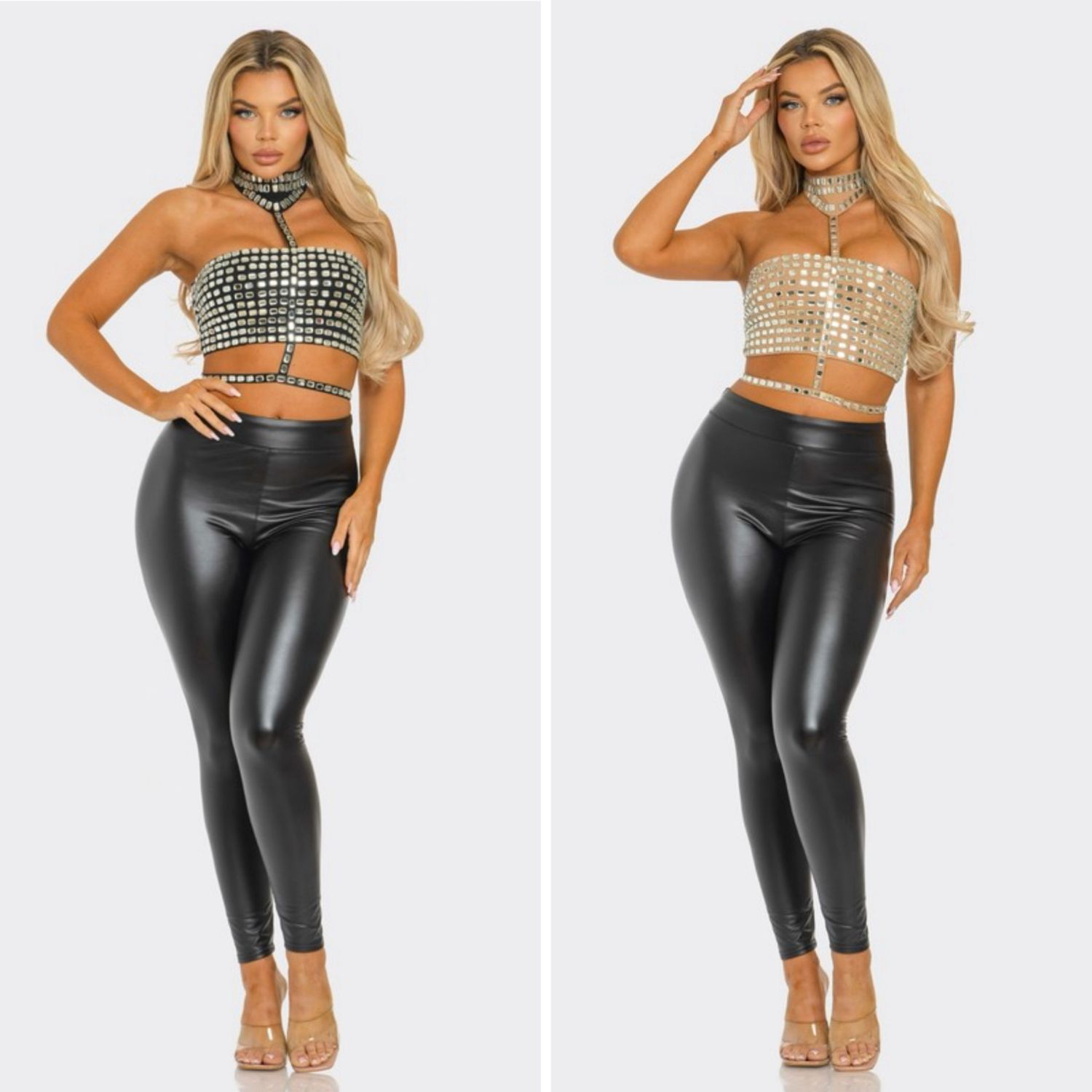 Diamond Choker Top