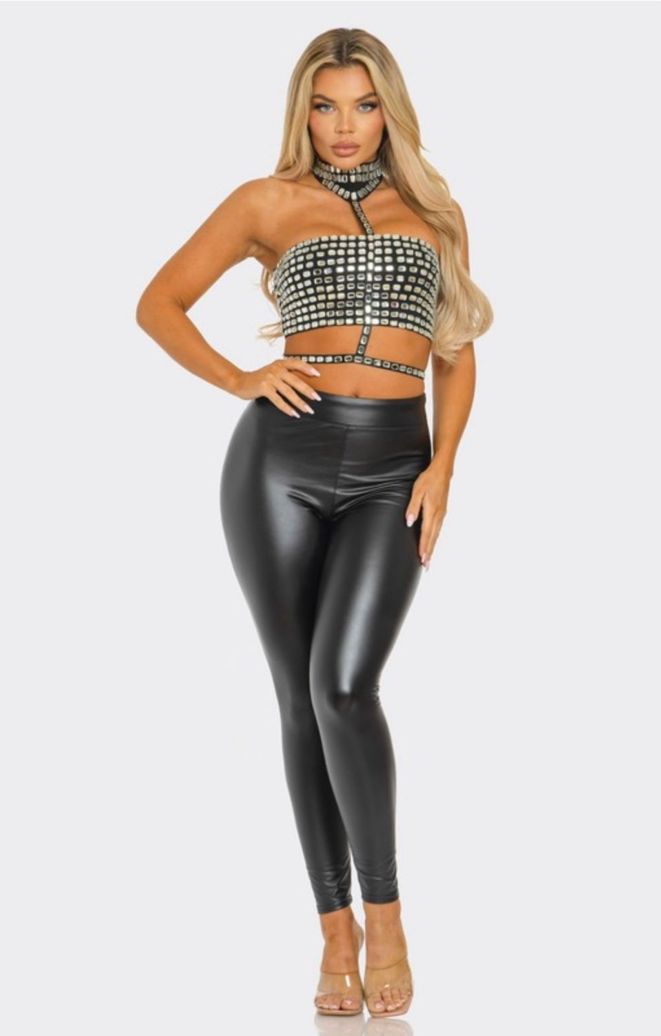 Diamond Choker Top