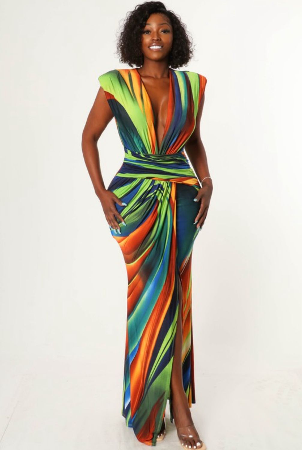 Mixed Vest Dress