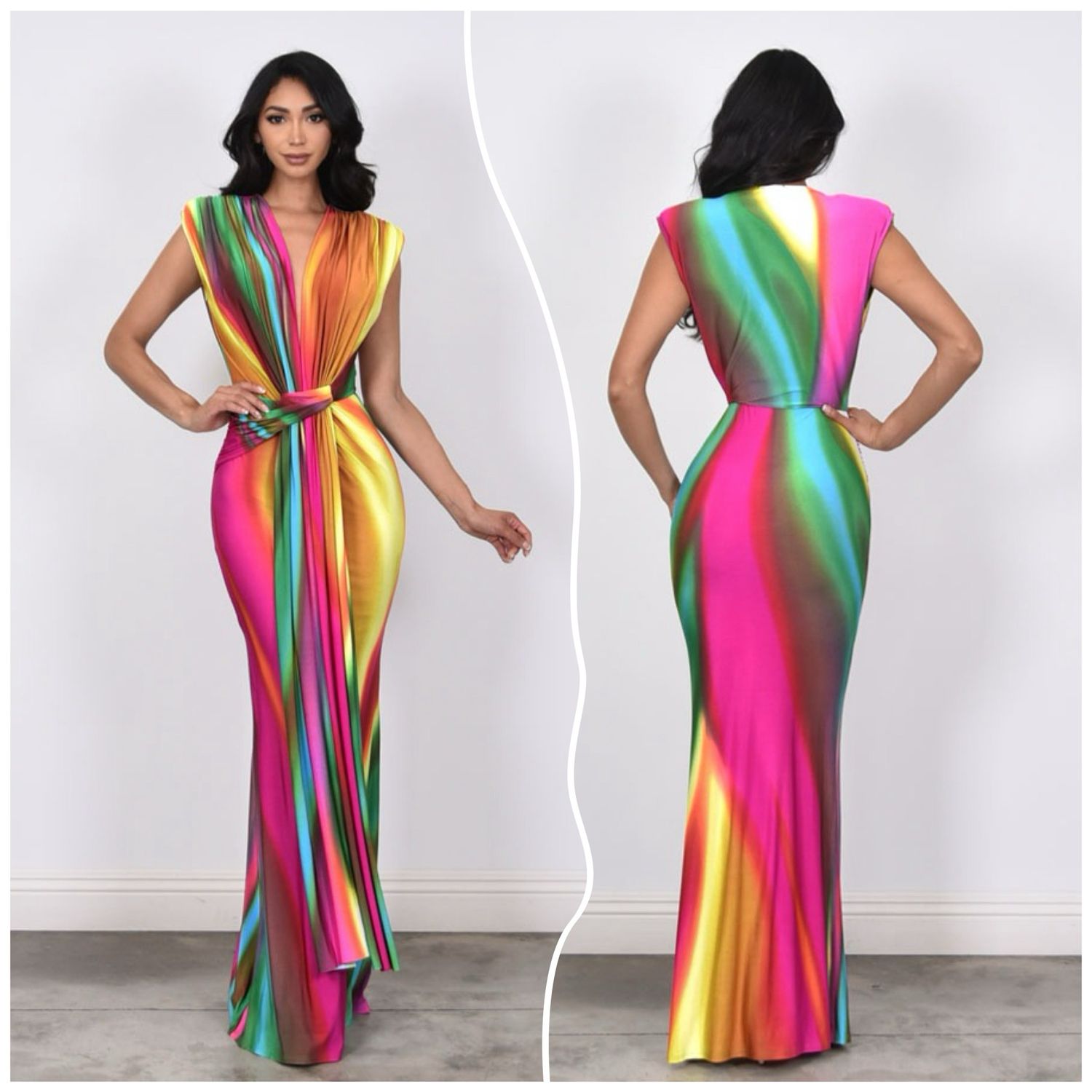 Fall Ribbon Maxi