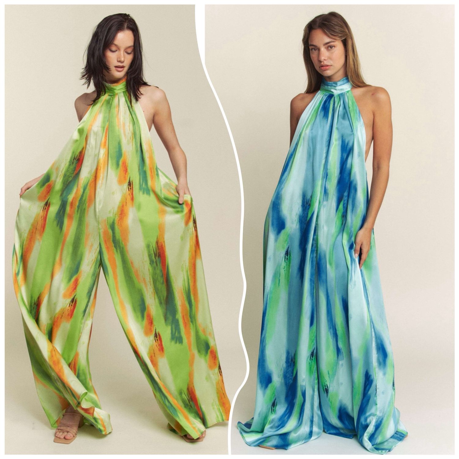 Abstract Jumpsuit