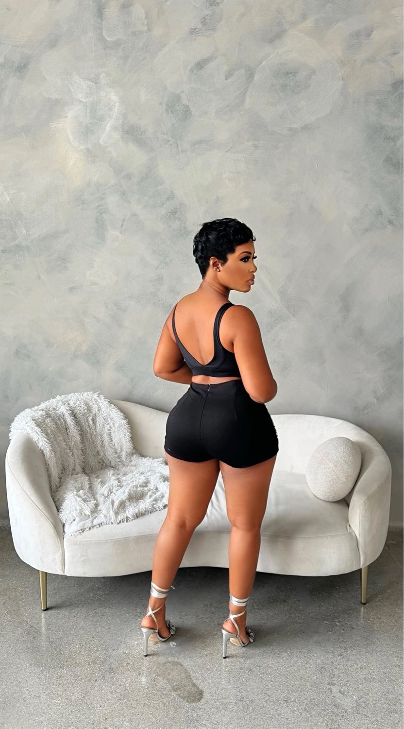 Diamond Shorts Set