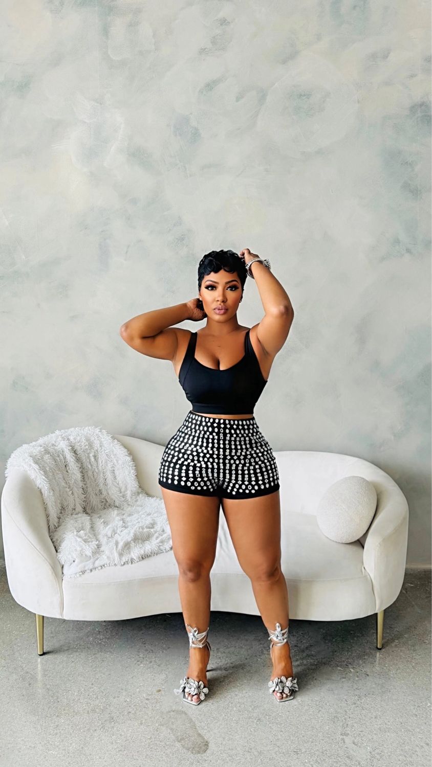 Diamond Shorts Set
