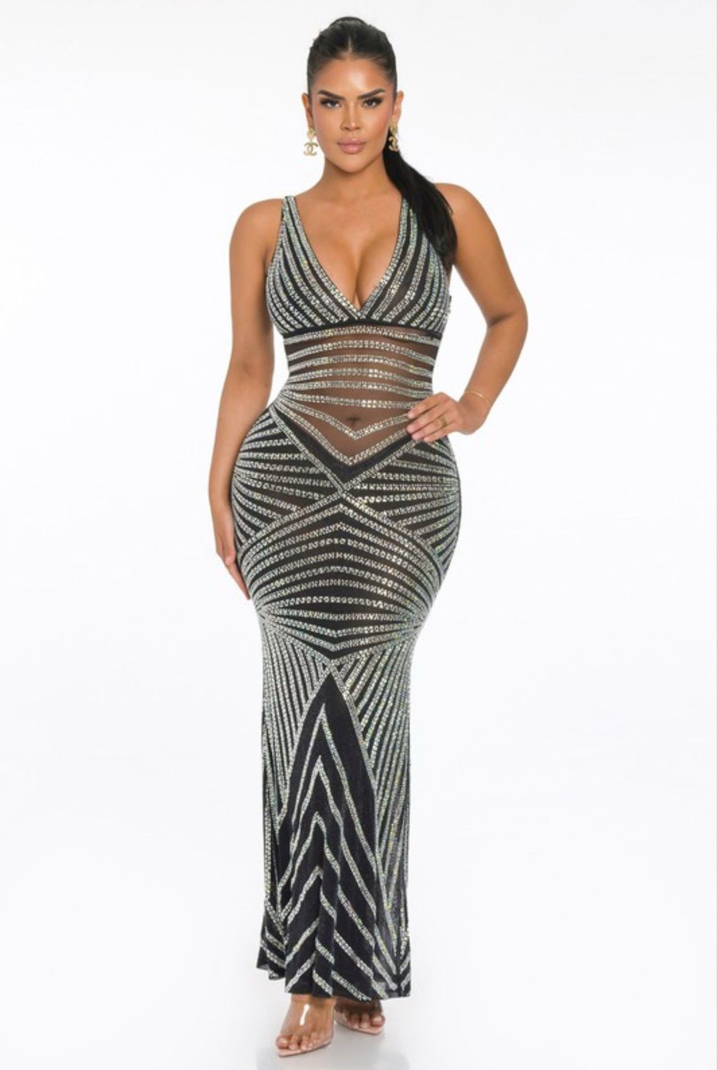Rhinestone Maxi