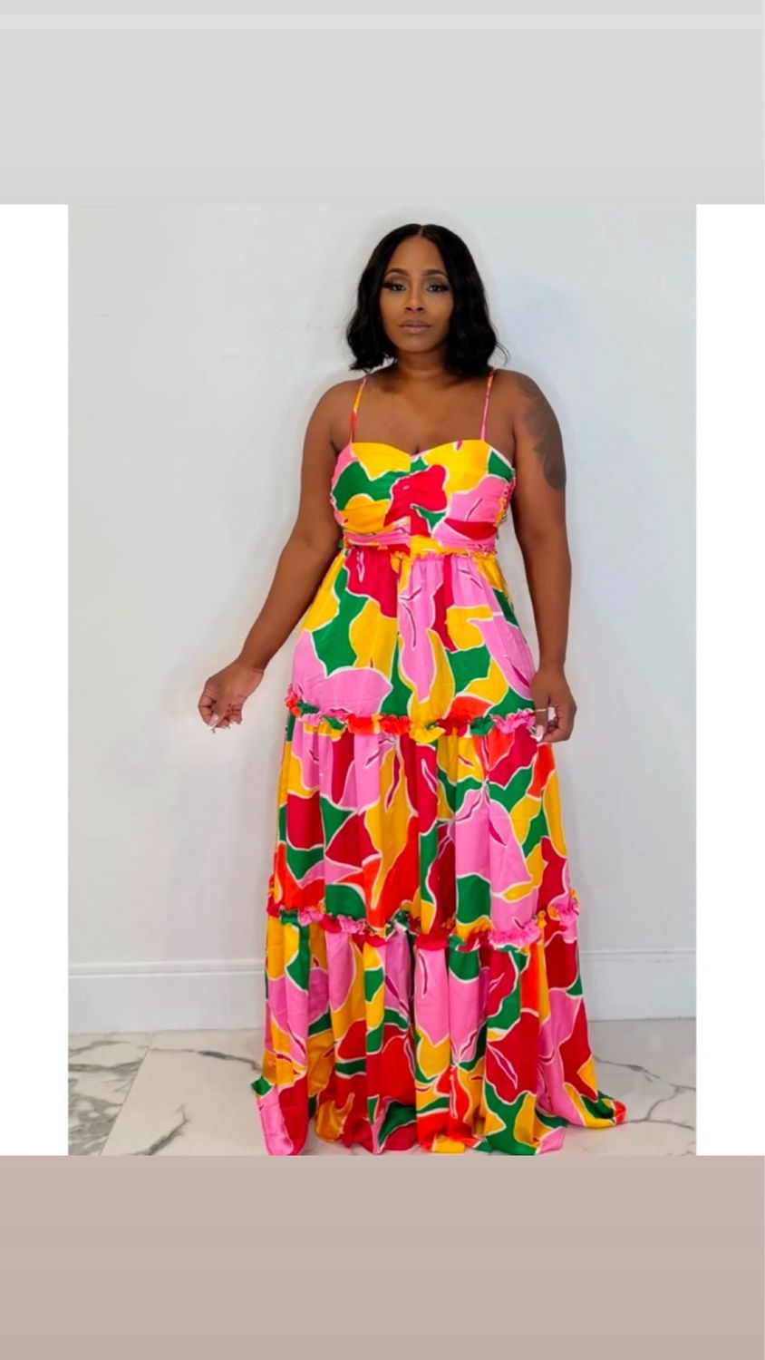 Citrus Maxi Dress