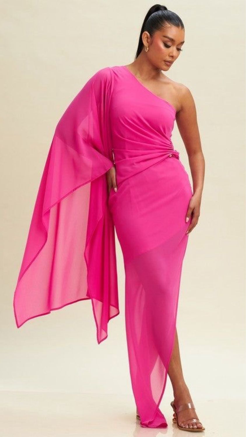 One Sleeve Dress