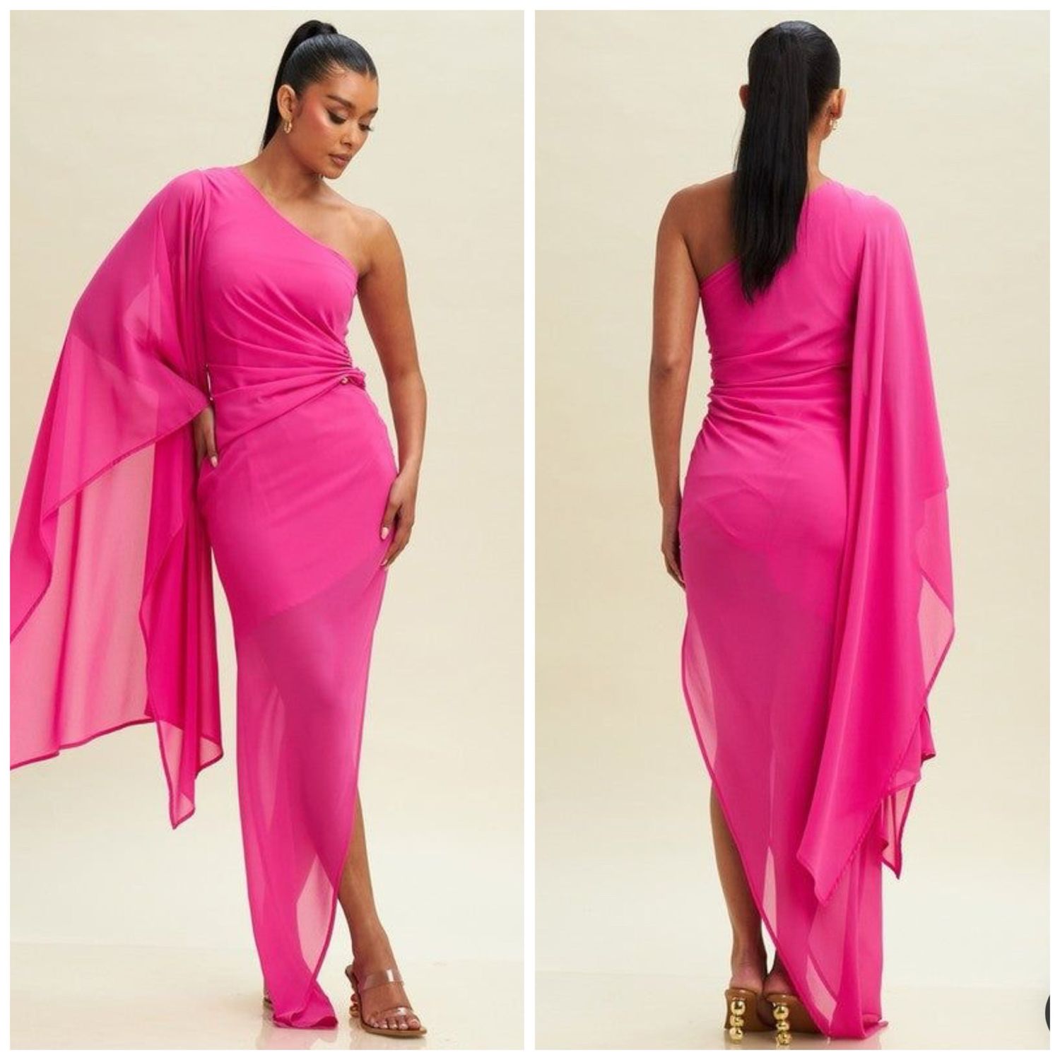 One Sleeve Dress