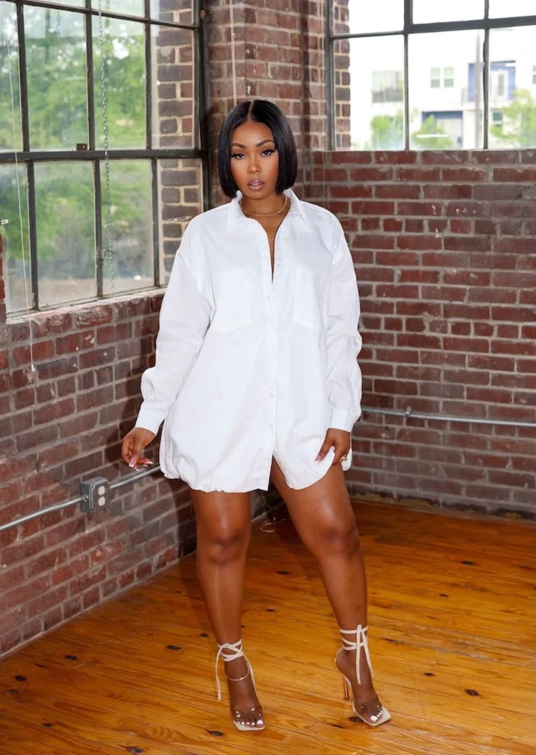 Bubble Shirt Dress