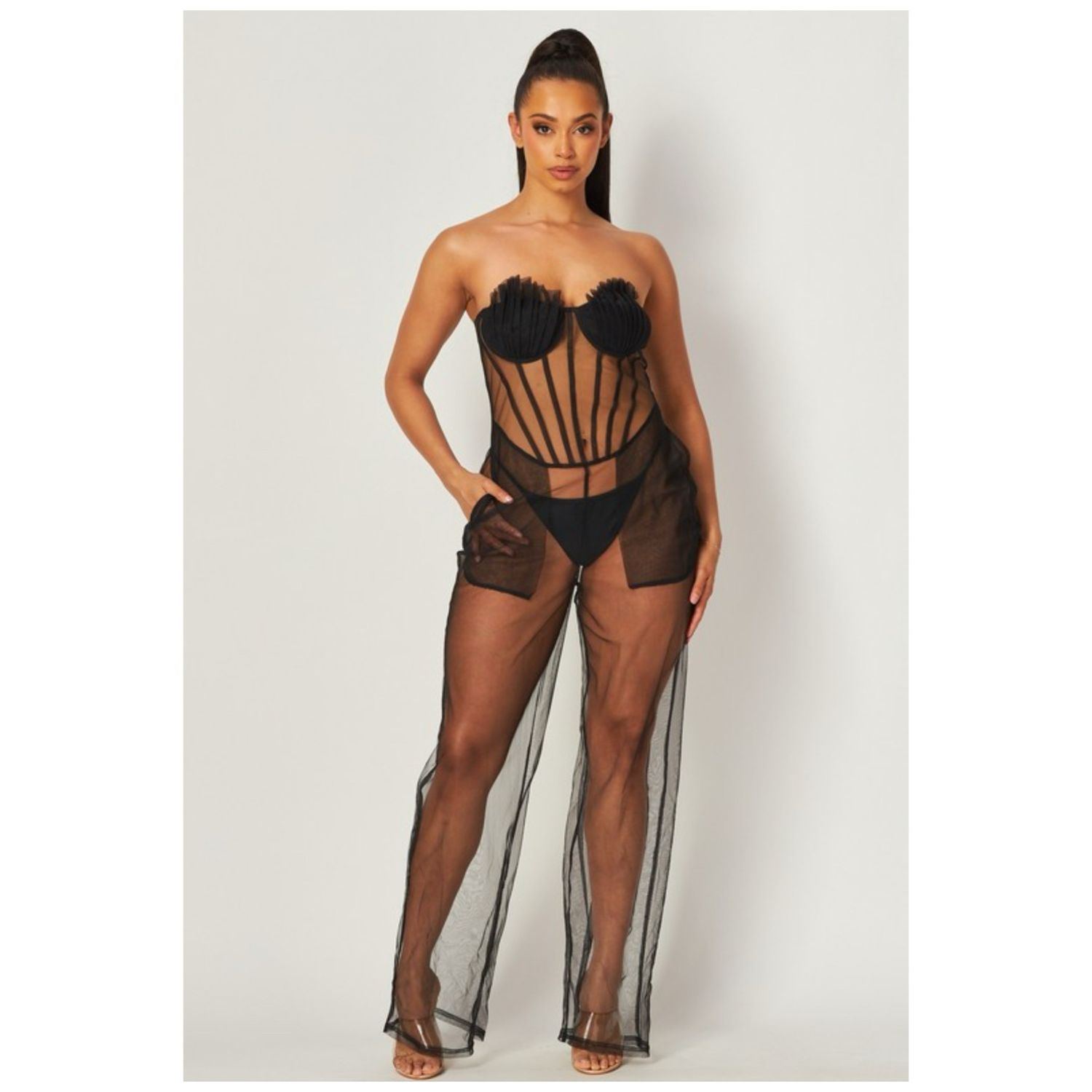 See-through jumper