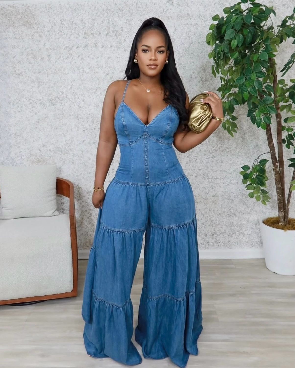 Wide Leg Jumpers