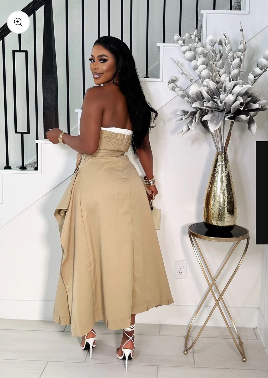 Tube Trench coat Dress
