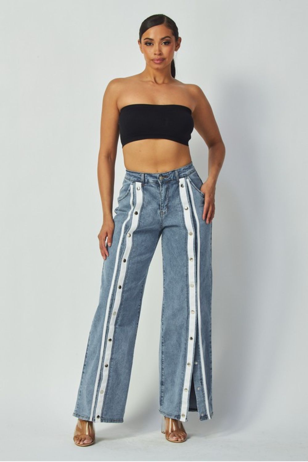 Button Down Jeans