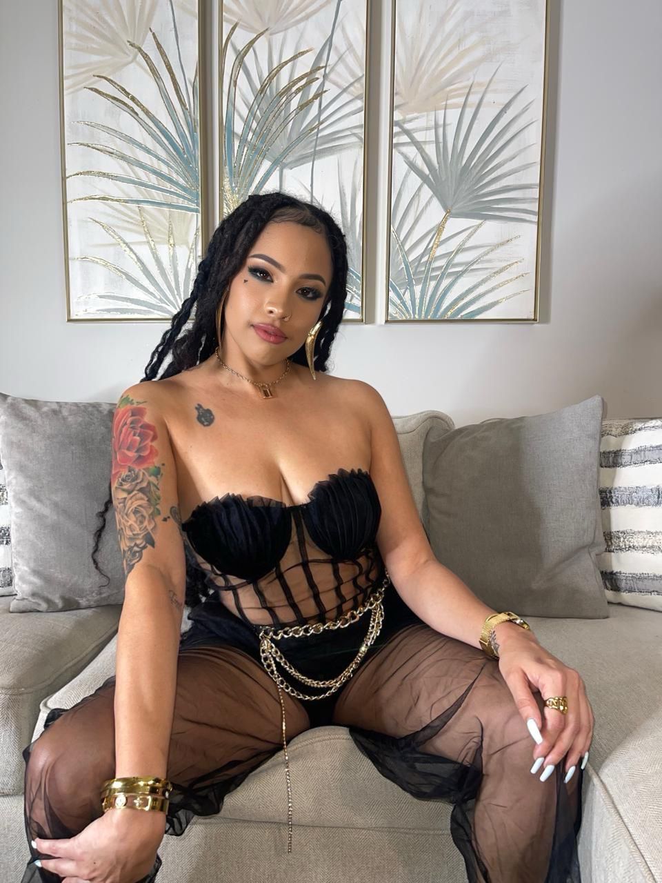 See-through jumper