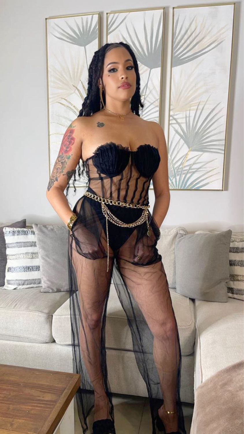 See-through jumper