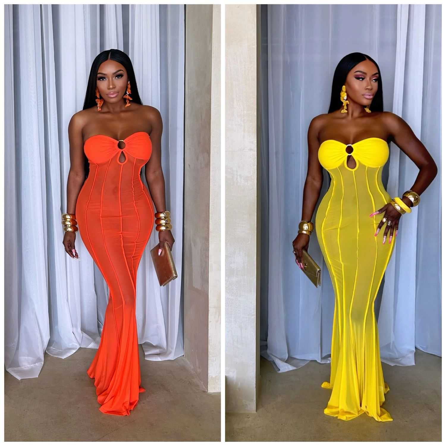 Pop Out Dress