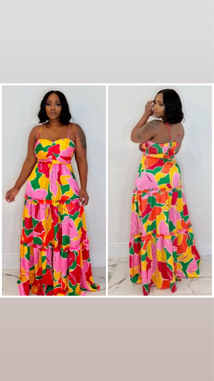 Citrus Maxi Dress