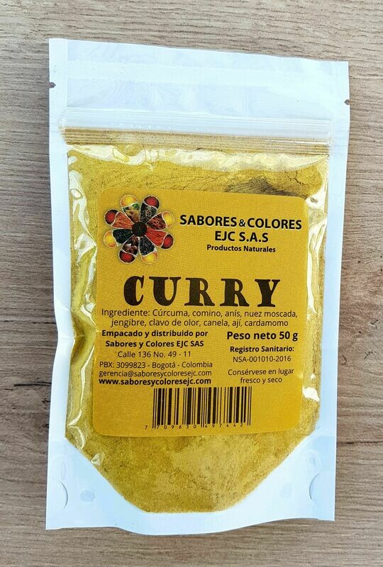 Curry en polvo 50g
