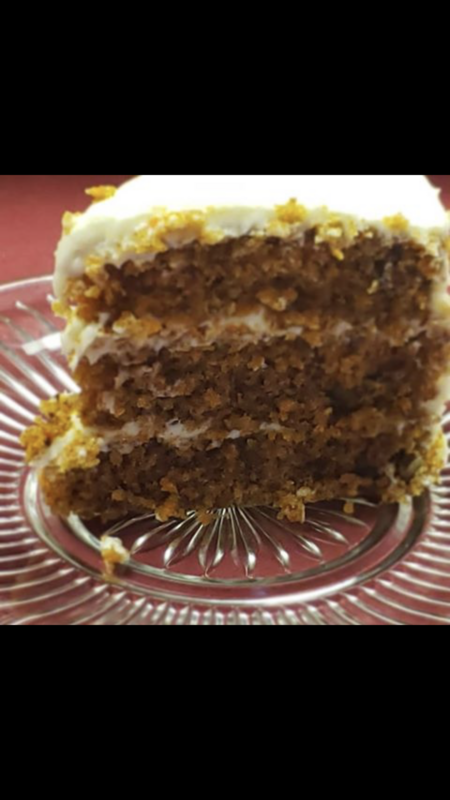 WHOLE CAKE - Carrot (Allow 24 hrs for preparation)