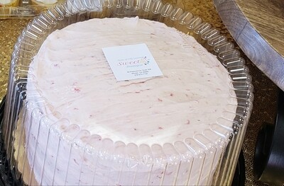 WHOLE CAKE - Strawberry Cake (Allow 24 hrs for preparation)