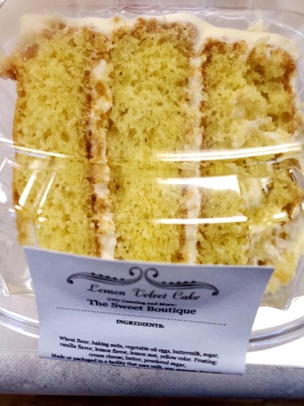WHOLE CAKE- Lemon Velvet (Allow 24 hrs for preparation)
