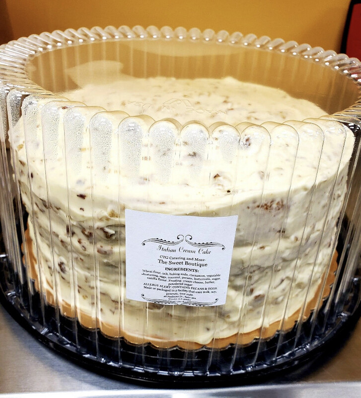 WHOLE CAKE - Italian Cream (Allow 24 hrs for preparation)