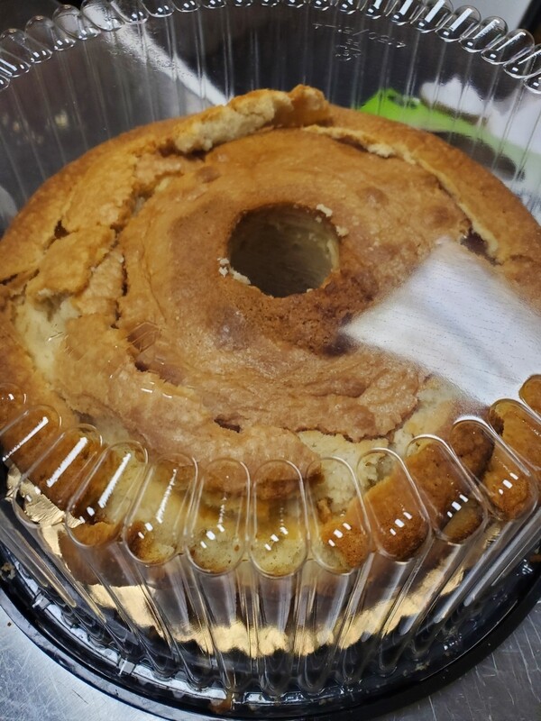 WHOLE CAKE - Pound (Allow 24 hrs for preparation)