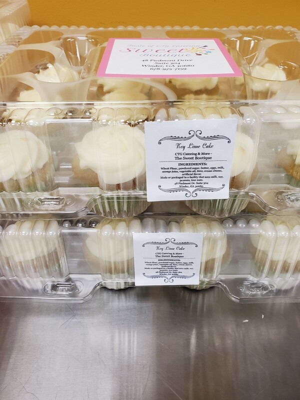 CUPCAKES- Key Lime (12 pk) Allow 24 hrs for preparation