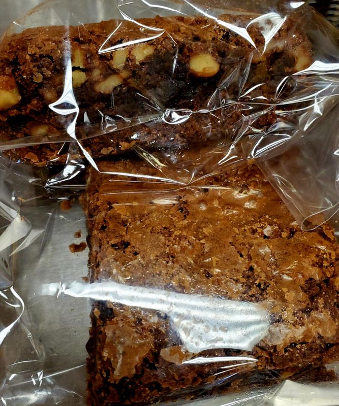Whole 1/4 Sheet Walnut Brownie