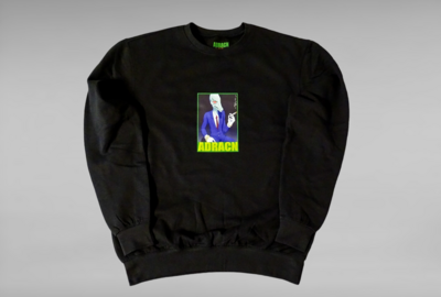 Adracn president sweater, black