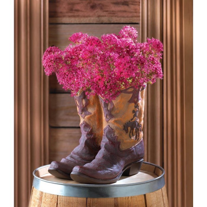 COWBOY BOOTS PLANTER by Summerfield Terrace