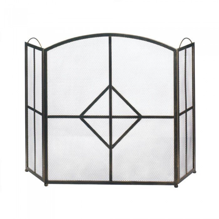DIAMOND FIREPLACE SCREEN by Accent Plus