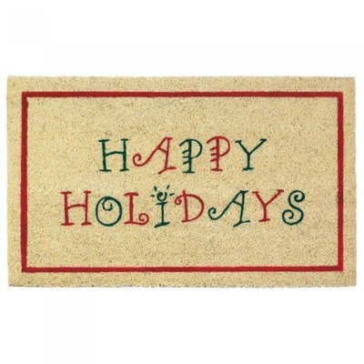 HAPPY HOLIDAYS WELCOME MAT by Christmas Collection