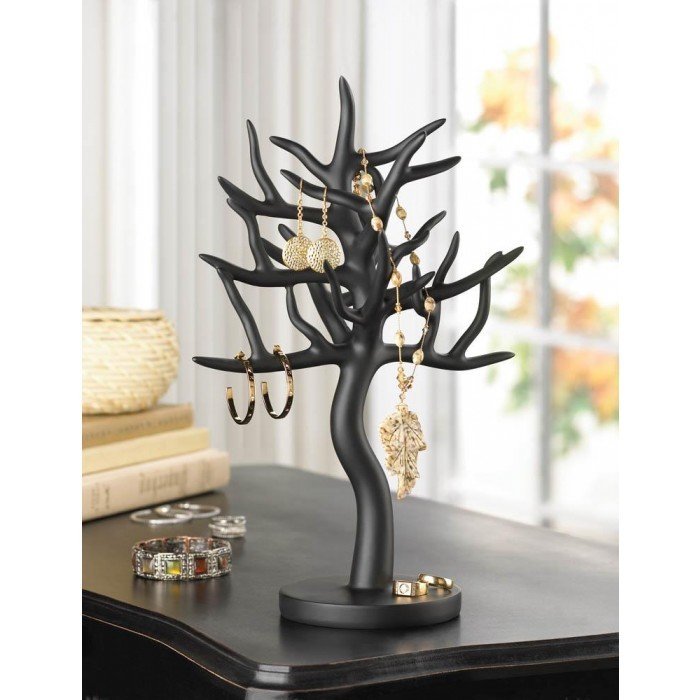 BLACK TREE JEWELRY STAND by Accent Plus