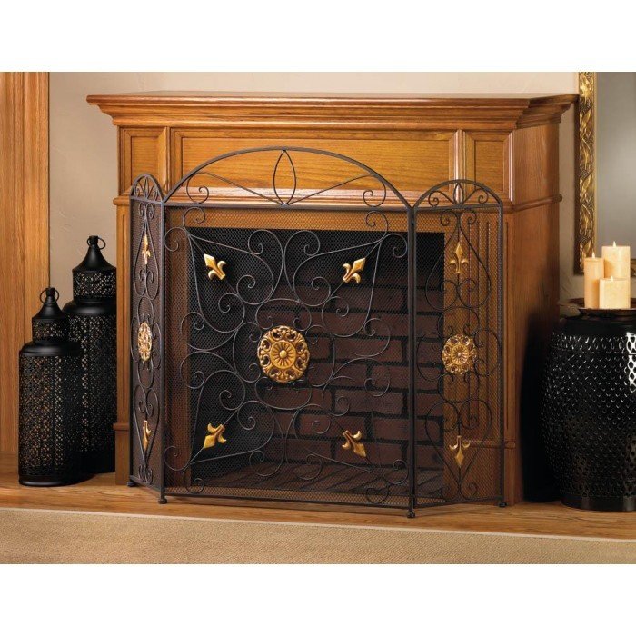SPLENDOR FIREPLACE SCREEN by Accent Plus