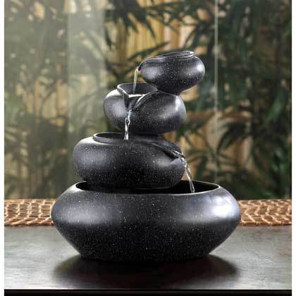 FOUR-TIER TABLETOP FOUNTAIN by Cascading Fountains