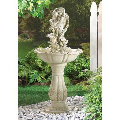 FAIRY MAIDEN WATER FOUNTAIN by Cascading Fountains