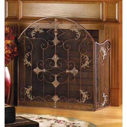 FLORENTINE FIREPLACE SCREEN by Accent Plus