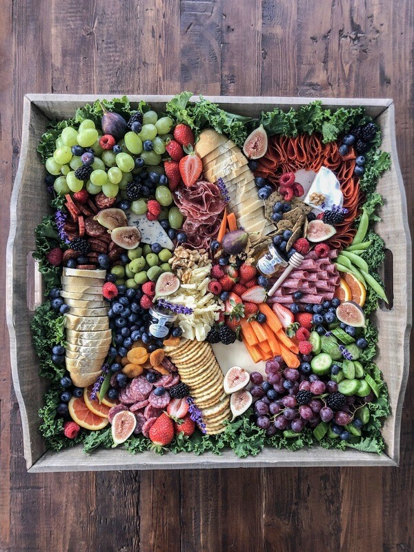 GRAZING TRAY - EXTRA LARGE 22&quot;X22&quot;