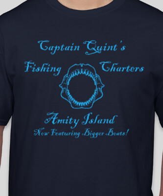 CAPTAIN QUINT&#39;S FISHING CHARTER - MEN&#39;S