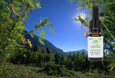Bio CBD Hanföltropfen