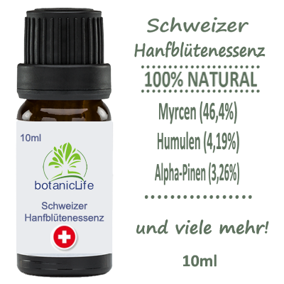 Ätherisches Hanfblütenöl 10ml
