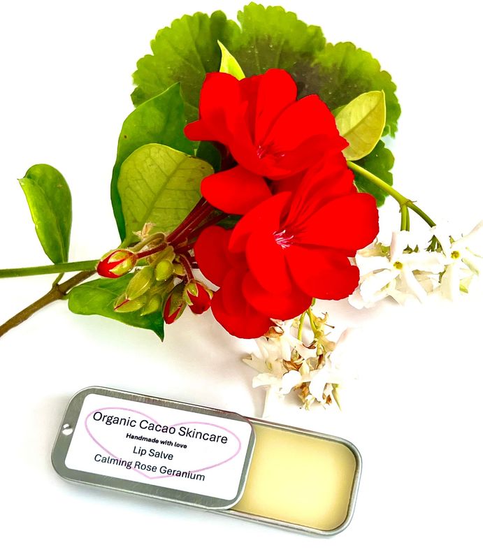 Lip Salve - Calming Rose Geranium Lip Salve - Calming Rose Geranium