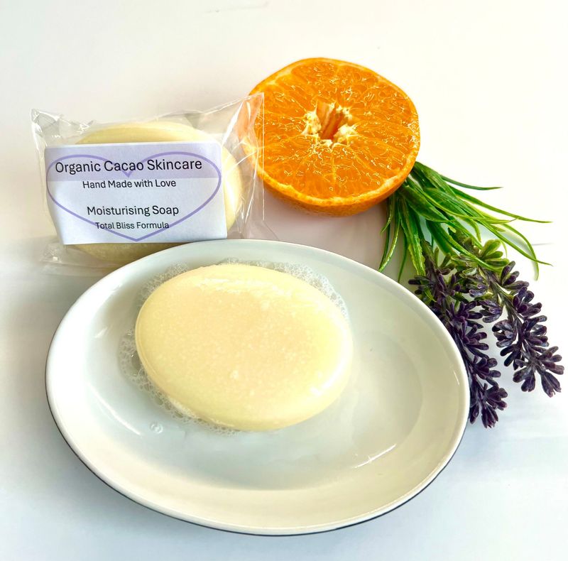 Moisturising Cacao Soap bar - Total Bliss Moisturising Cacao Soap bar - Total Bliss